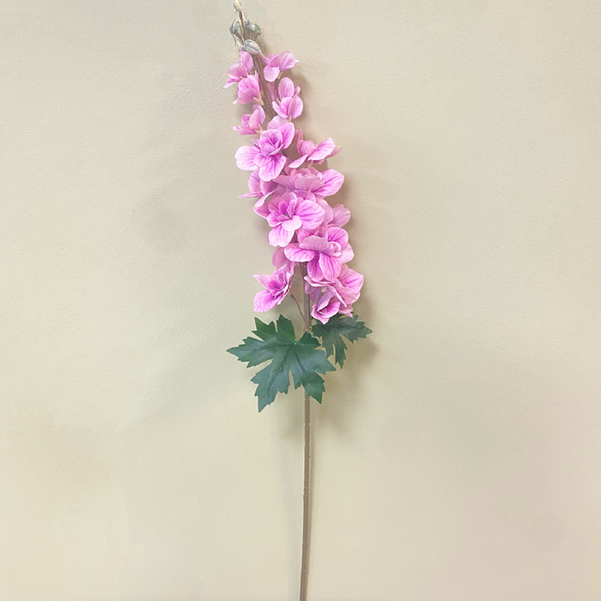 Delphinium Rosado Artificial 1 Vara