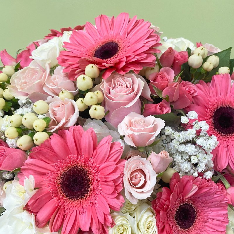Florero Hortensias Blanca XL | 80 Varas