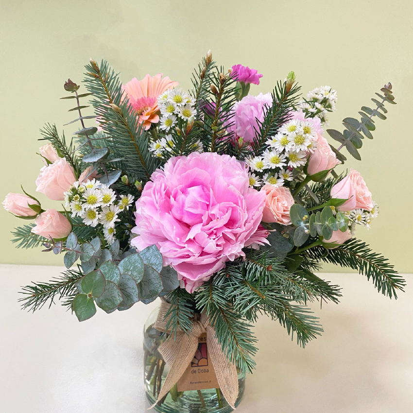 Florero Pastel Pequeño | Navidad