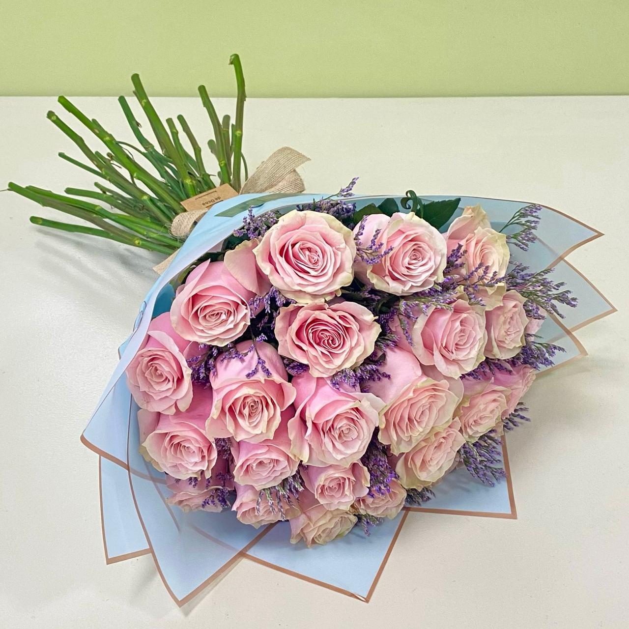 Bouquete Rosas & Limonium  | M17