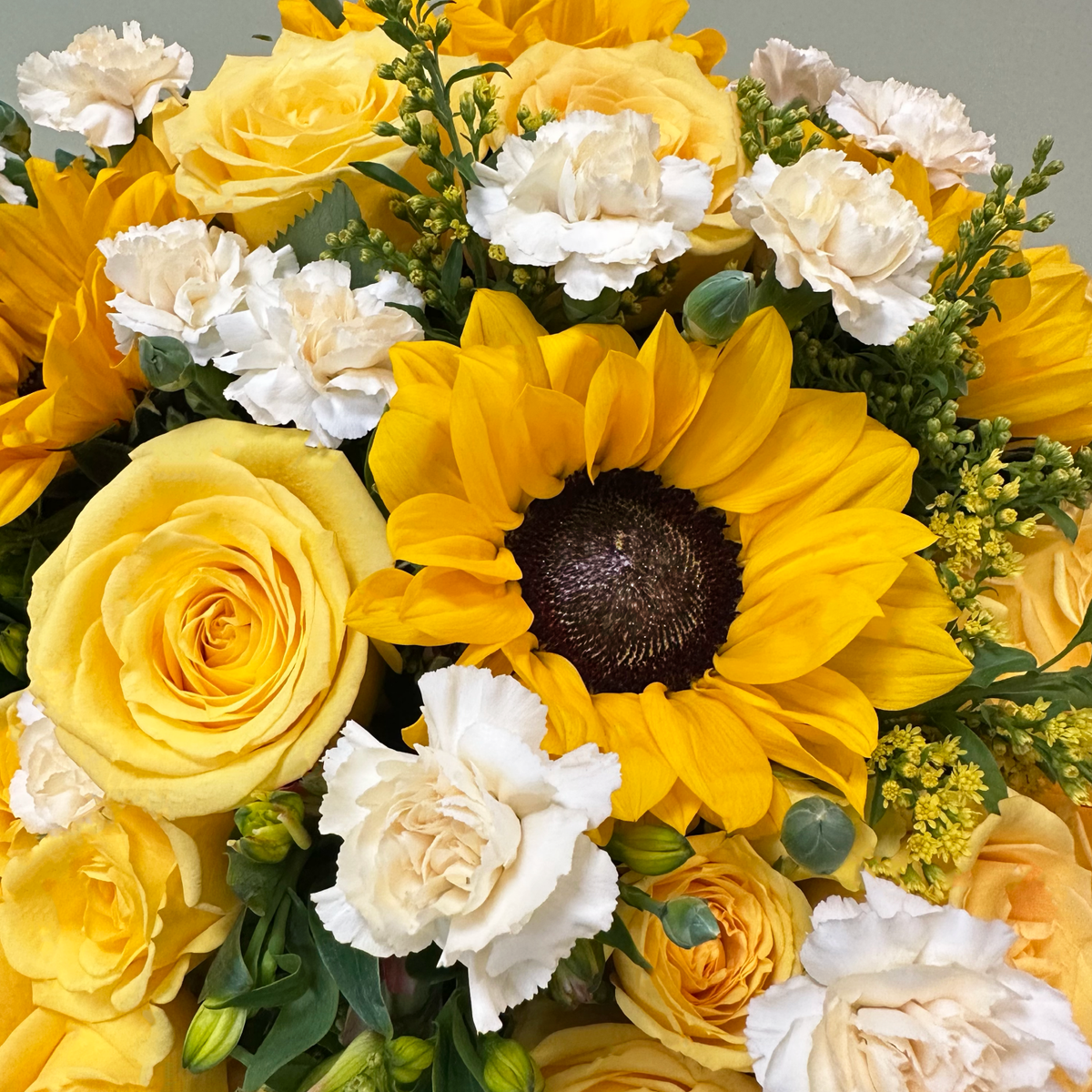 Maxi Flores Amarillas
