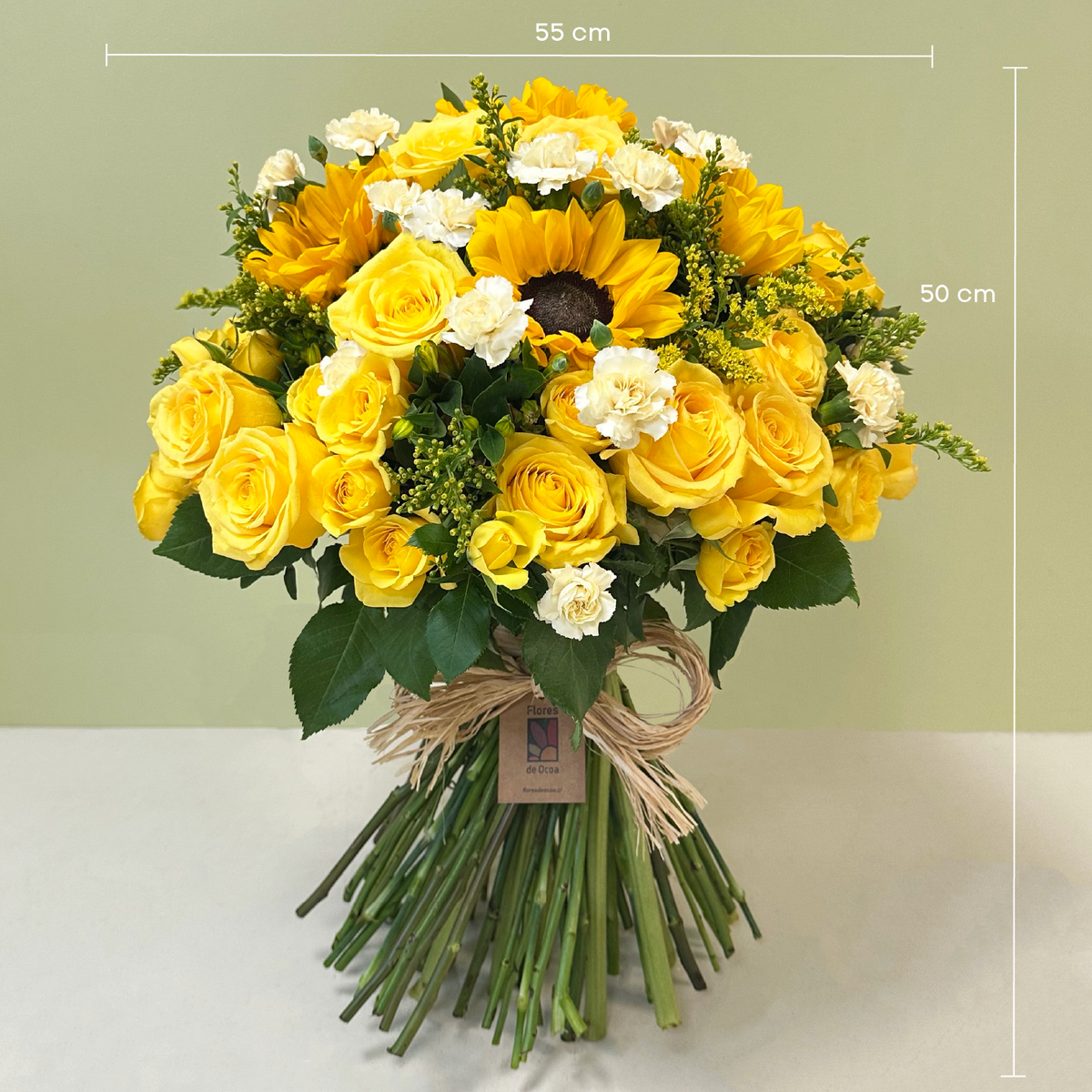 Maxi Flores Amarillas