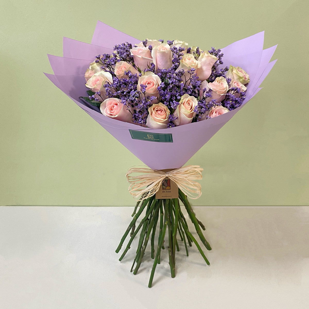 Ramo de Rosas & Limonium