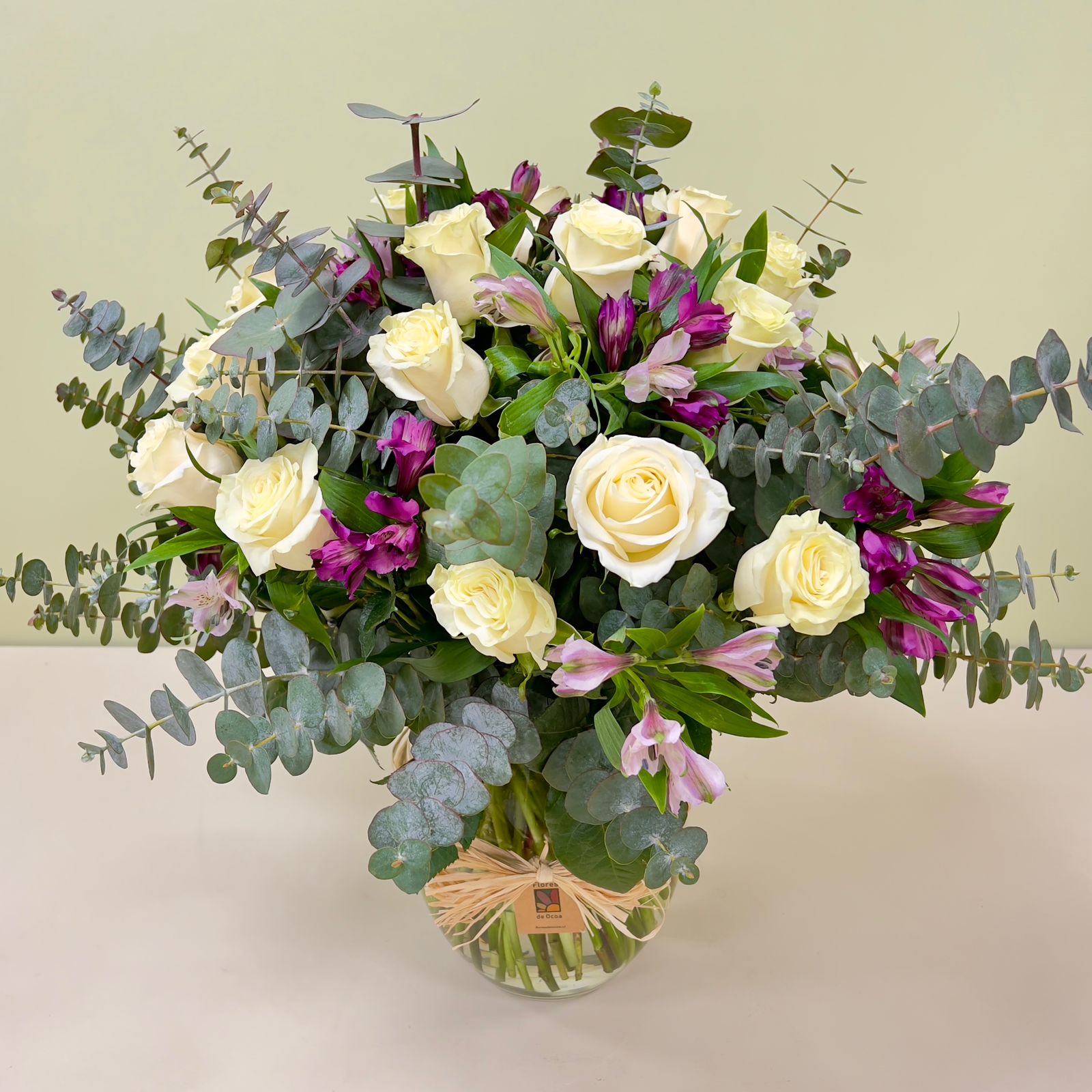 Florero XL Rosas & Alstroemerias | M24