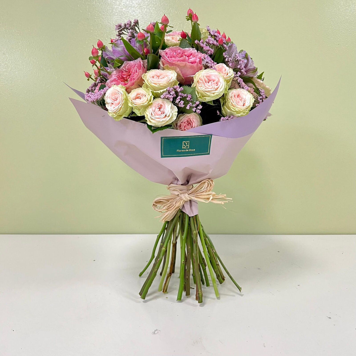 Garden Roses Pastel