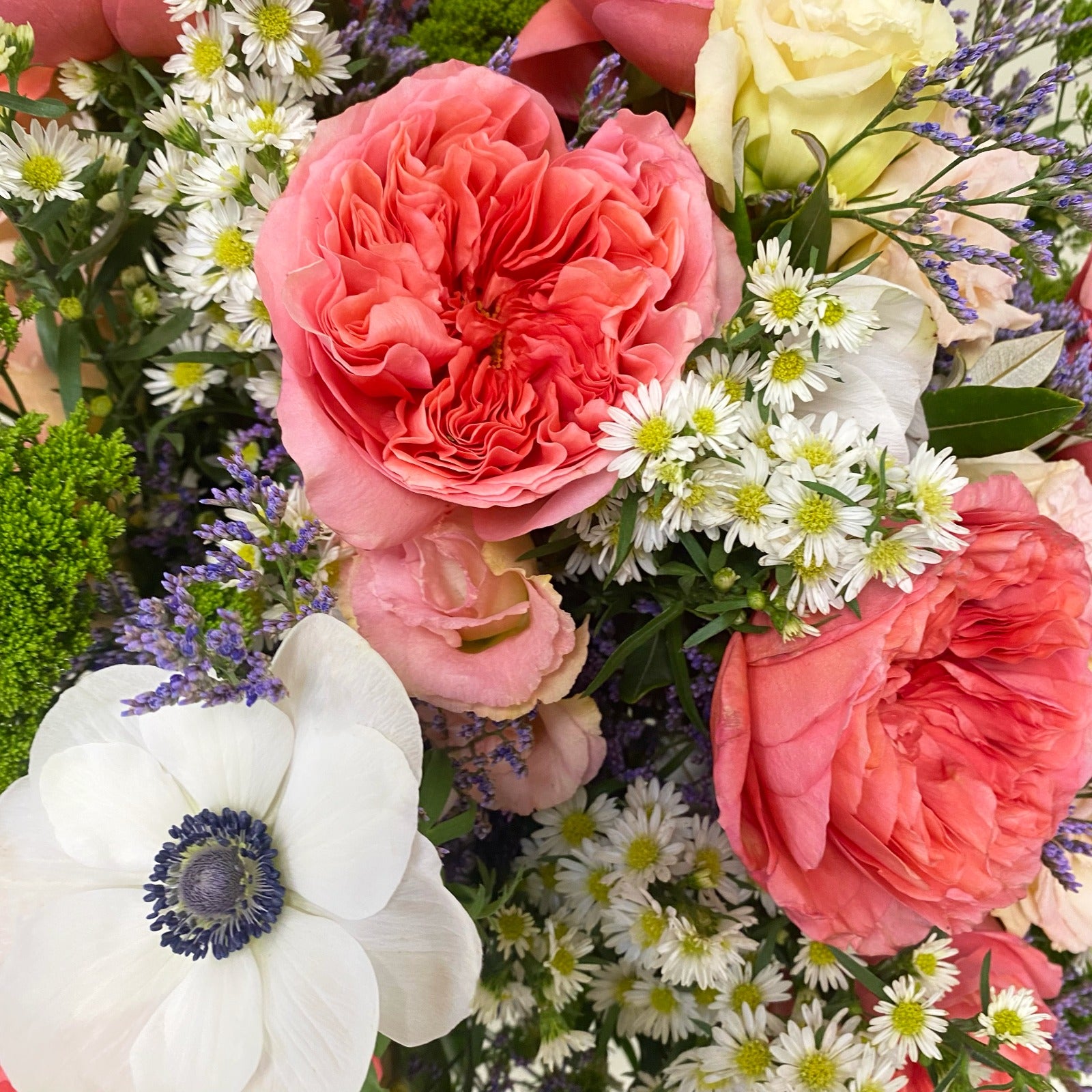Florero Garden Roses & Anémonas  XL | 75 varas
