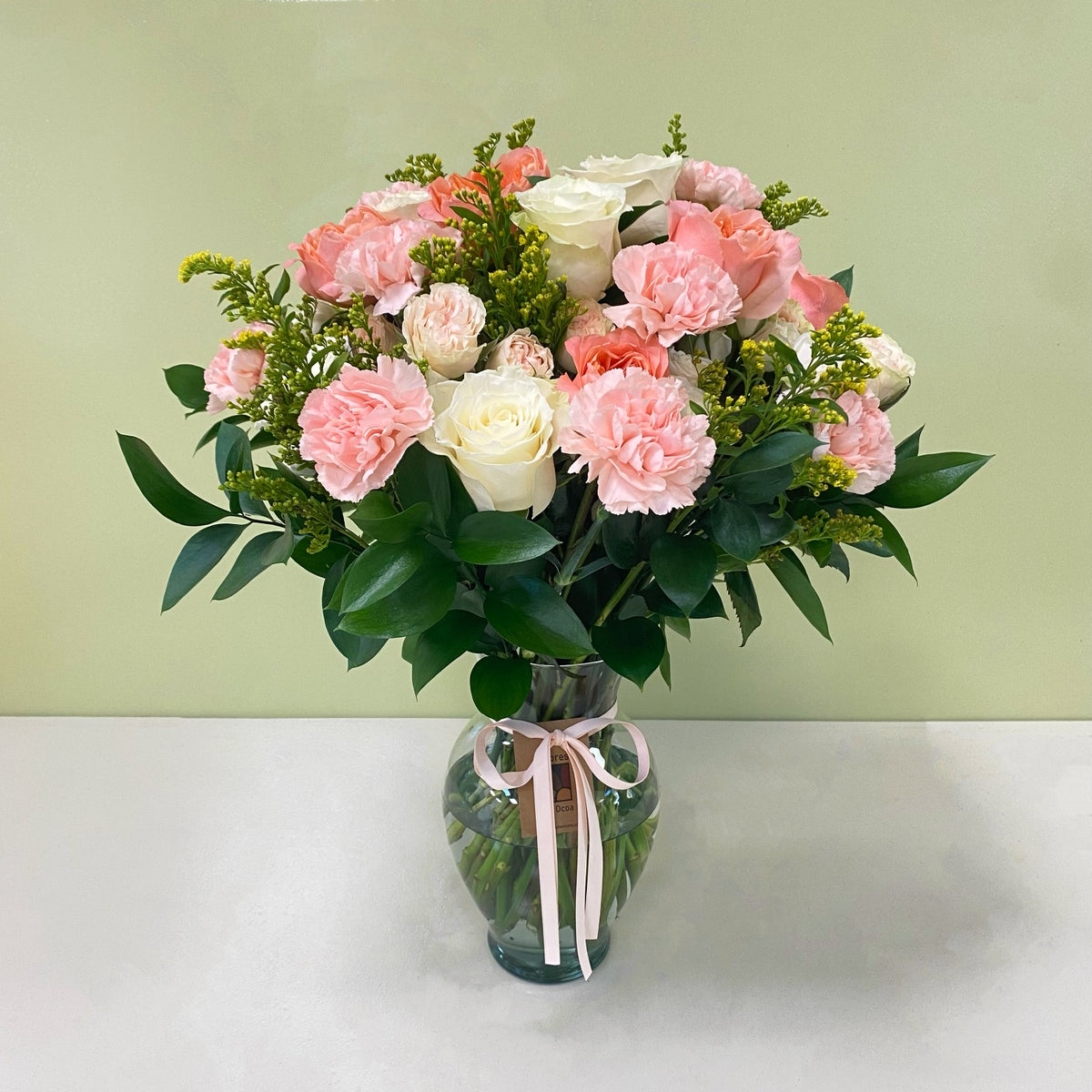 Florero Garden Roses & Rosas