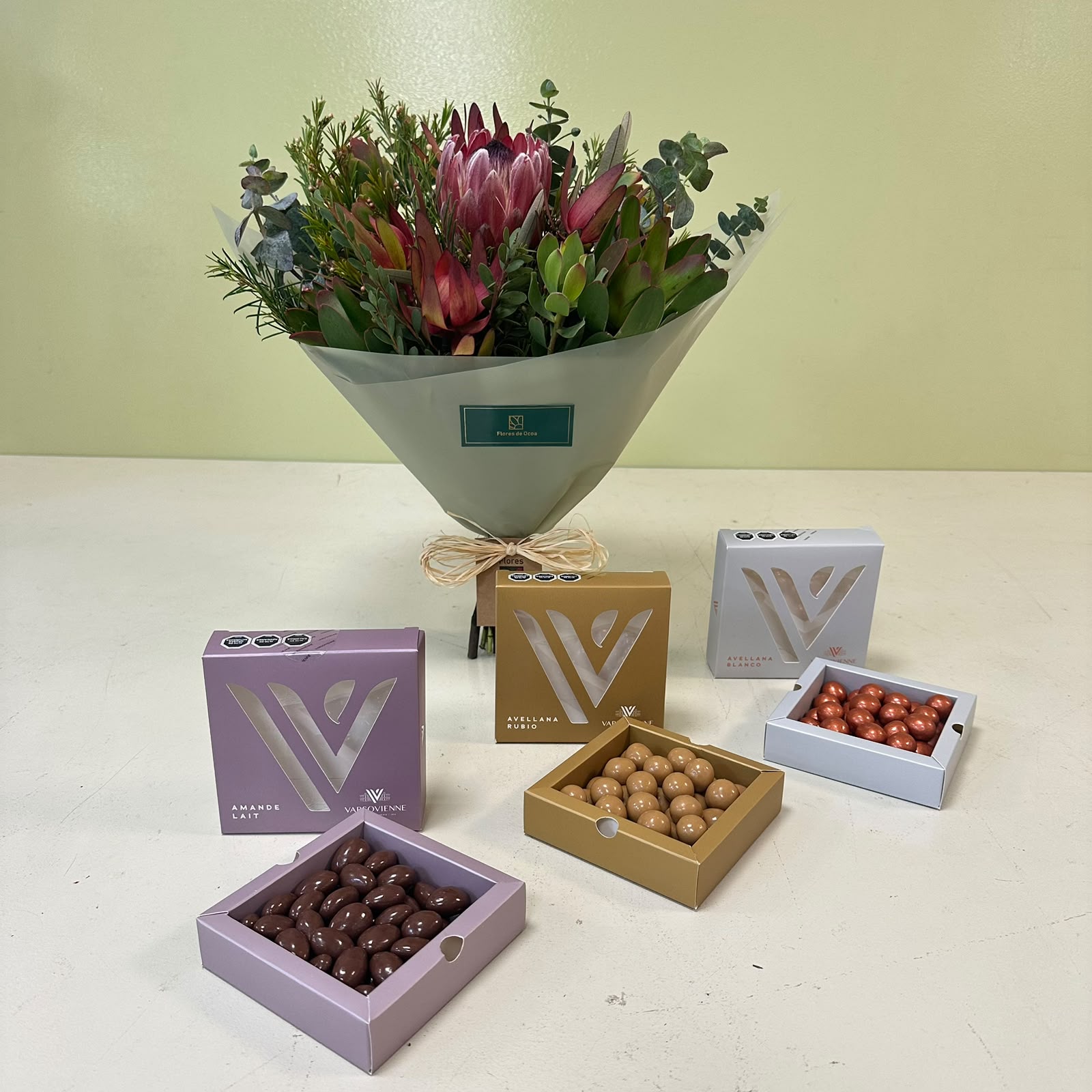 Ramo Mix Leucadendron+Chocolate