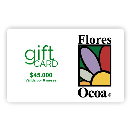 Gift Card $45.000