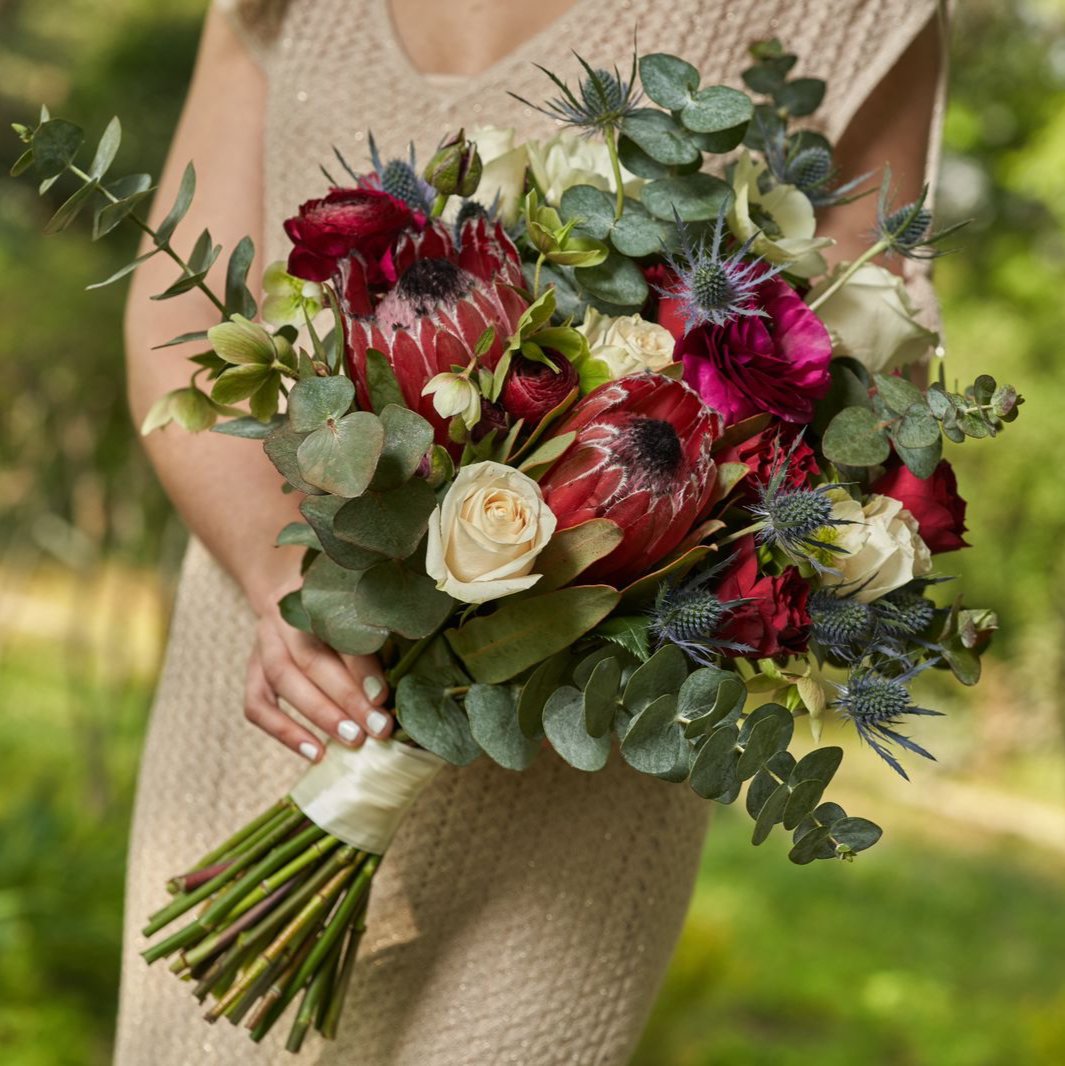 Ramo de Rosas & Proteas.