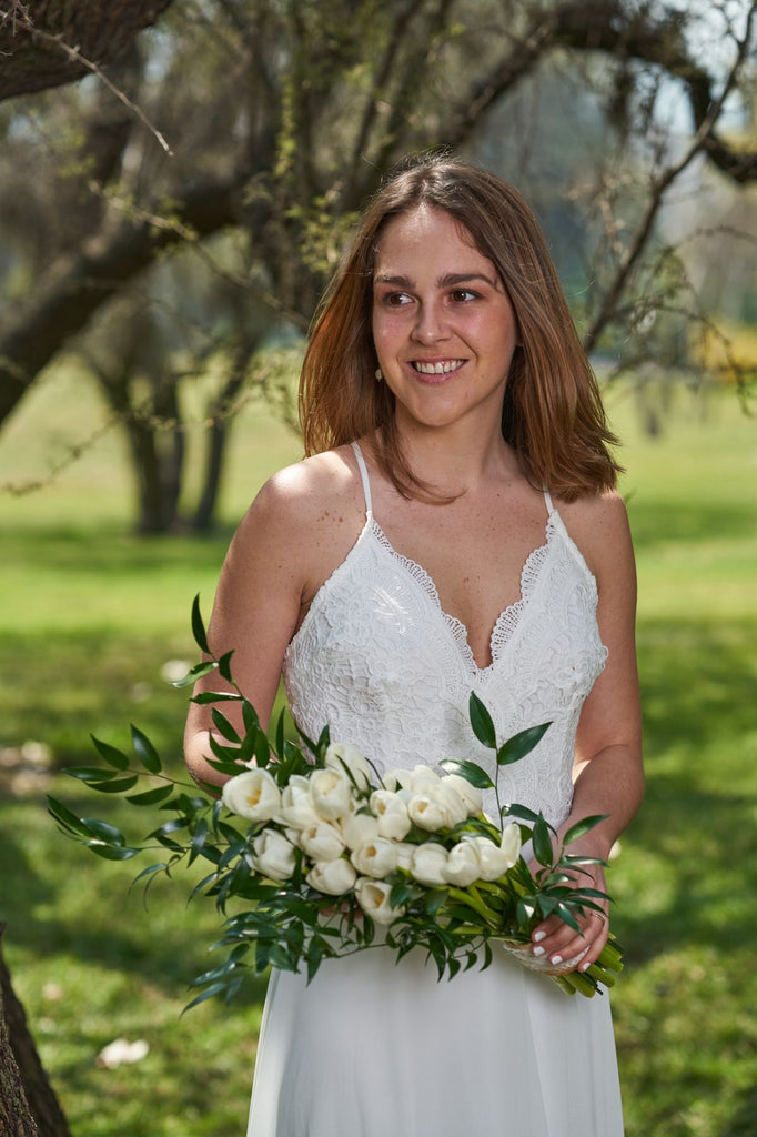 Ramo de Tulipanes & Ruscus.